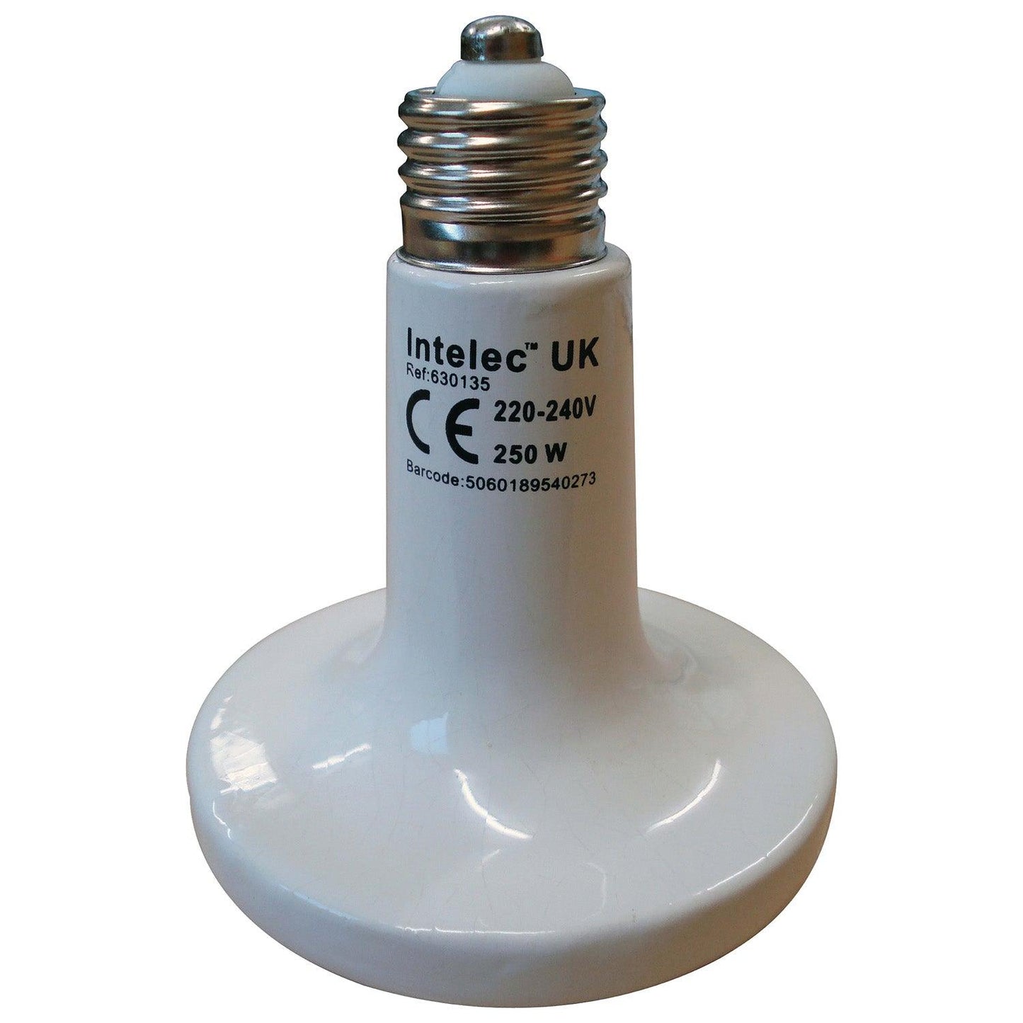 Intelec Dull Emitter Ceramic Infra-Red Heat Bulb 250w - Ormskirk Pets