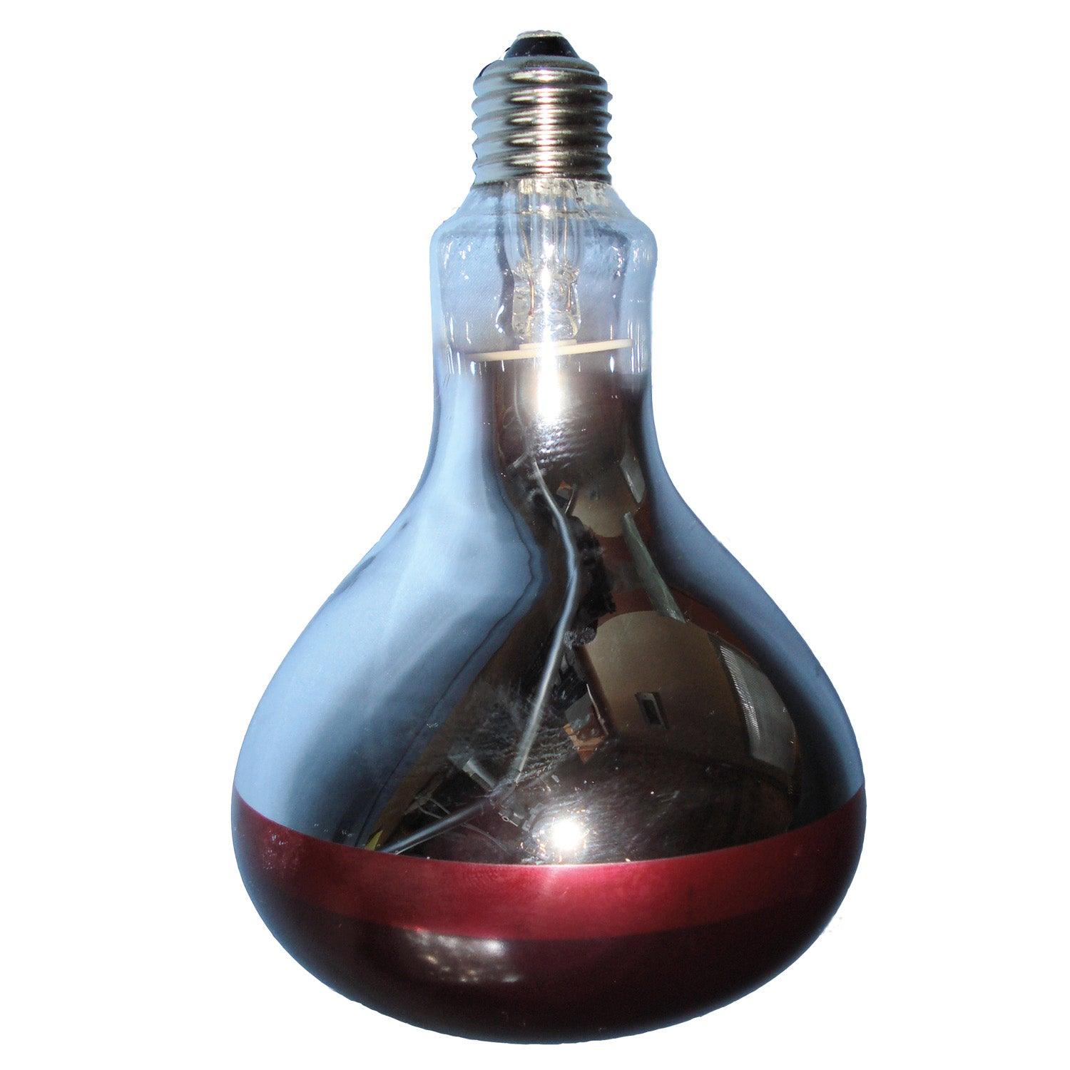 Intelec Hard Glass Infra-Red Heat Bulb Ruby 150w - Ormskirk Pets