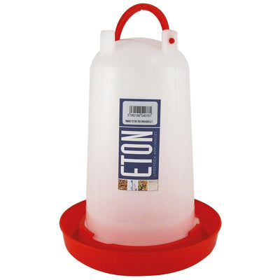 Eton Ts Poultry Drinker Red 3ltr - Ormskirk Pets