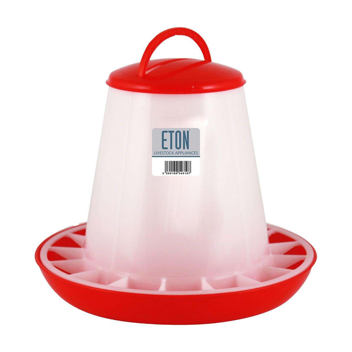 Eton Tsf Poultry Feeder Red 3kg - Ormskirk Pets