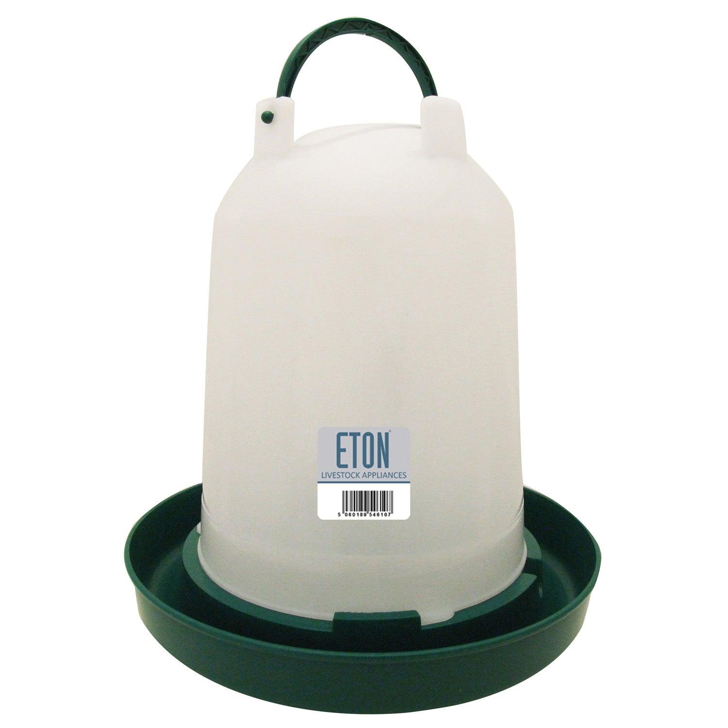 Eton Ts Poultry Drinker Green 6ltr - Ormskirk Pets