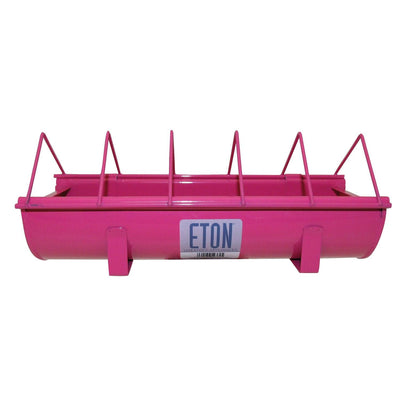 Eton Cottage Garden Trough Poultry Feeder Pink - Ormskirk Pets