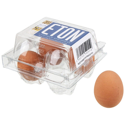 Eton Rubber Bantam Egg 4 Pack - Ormskirk Pets