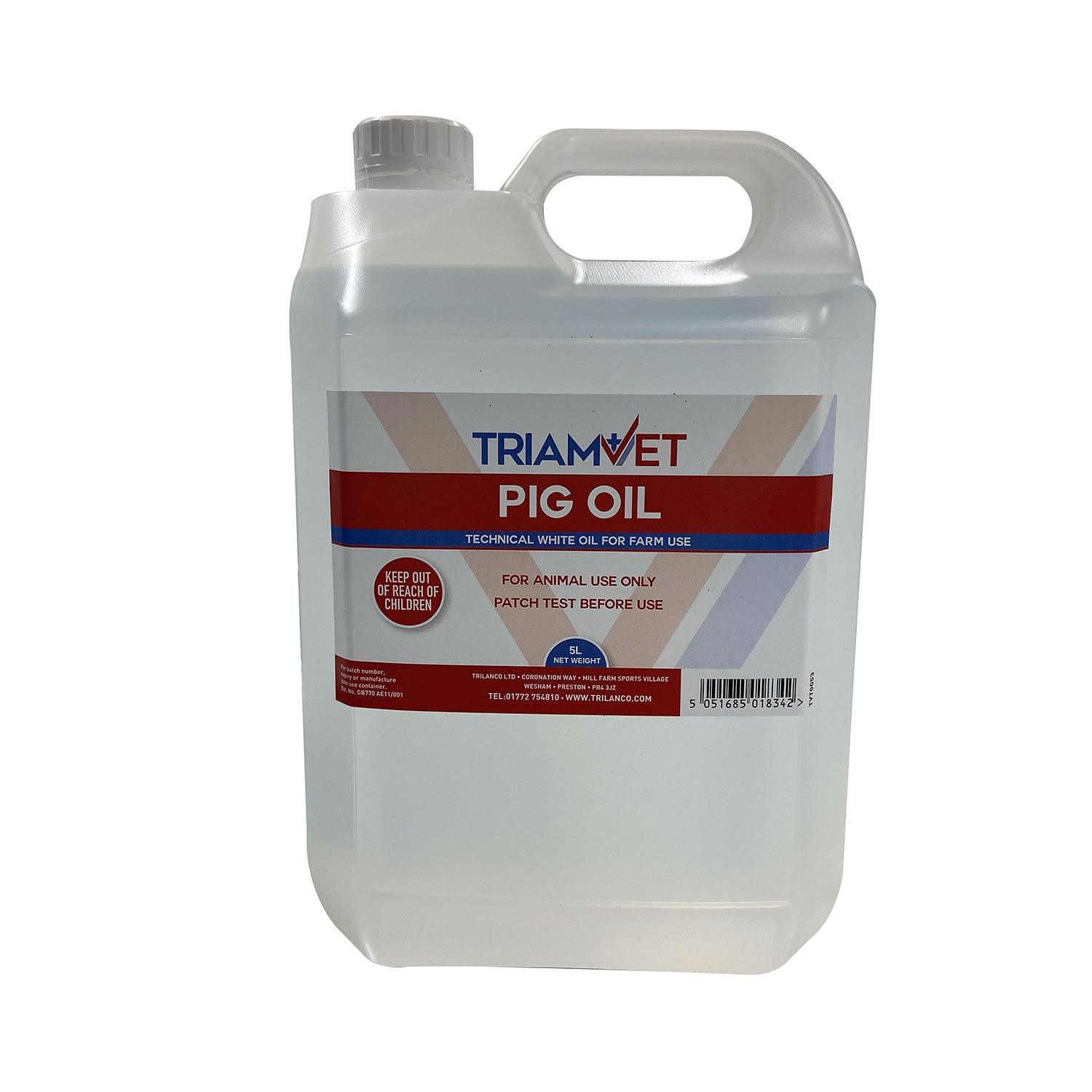 Triamvet Pig Oil 5ltr - Ormskirk Pets