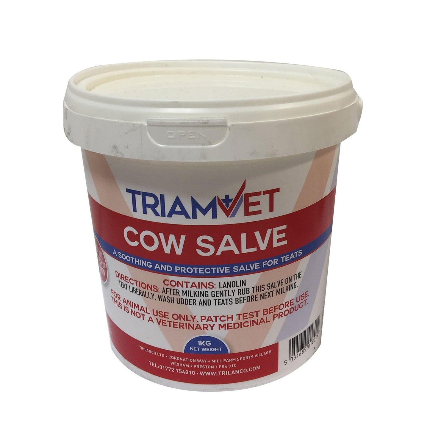 Triamvet Cow Salve 1kg - Ormskirk Pets