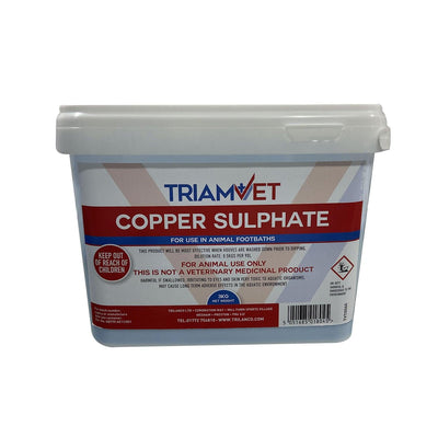 Triamvet Copper Sulphate 3kg - Ormskirk Pets