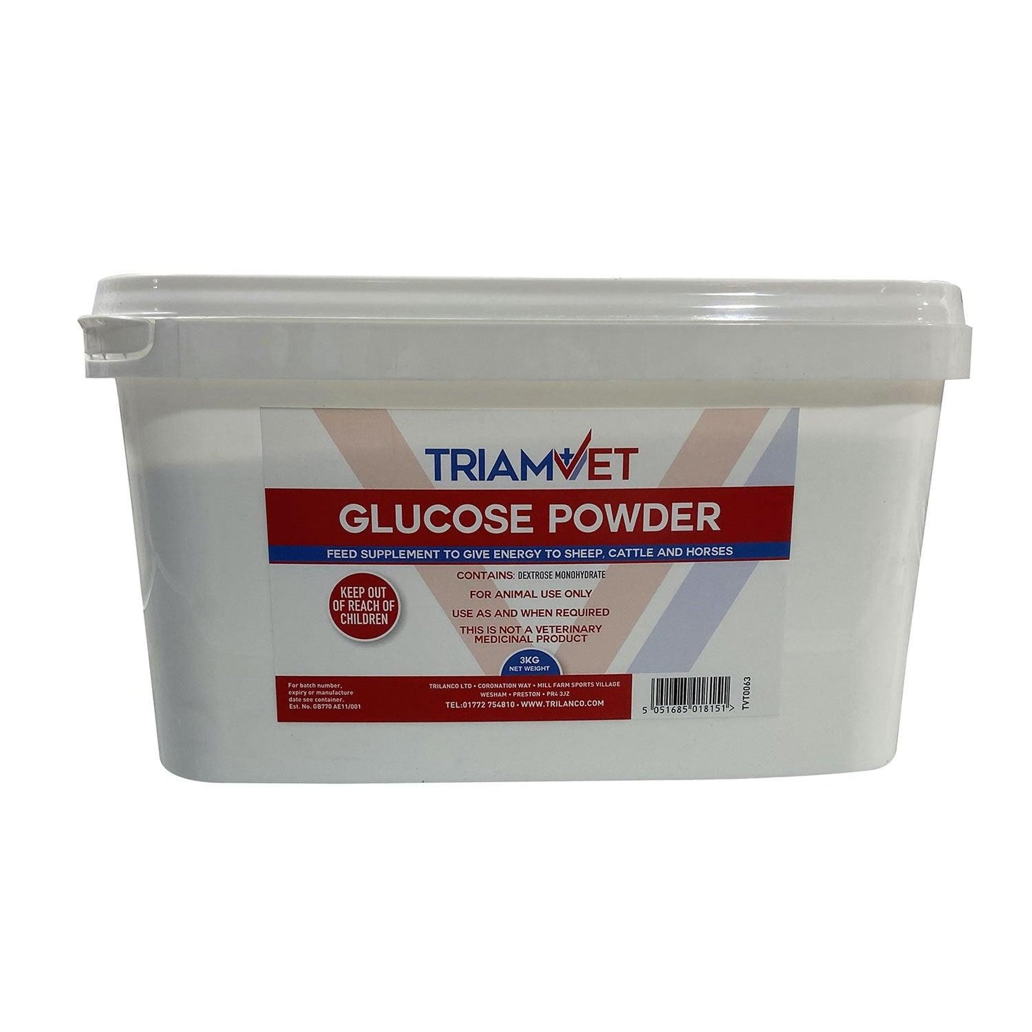 Triamvet Glucose Powder 3kg - Ormskirk Pets