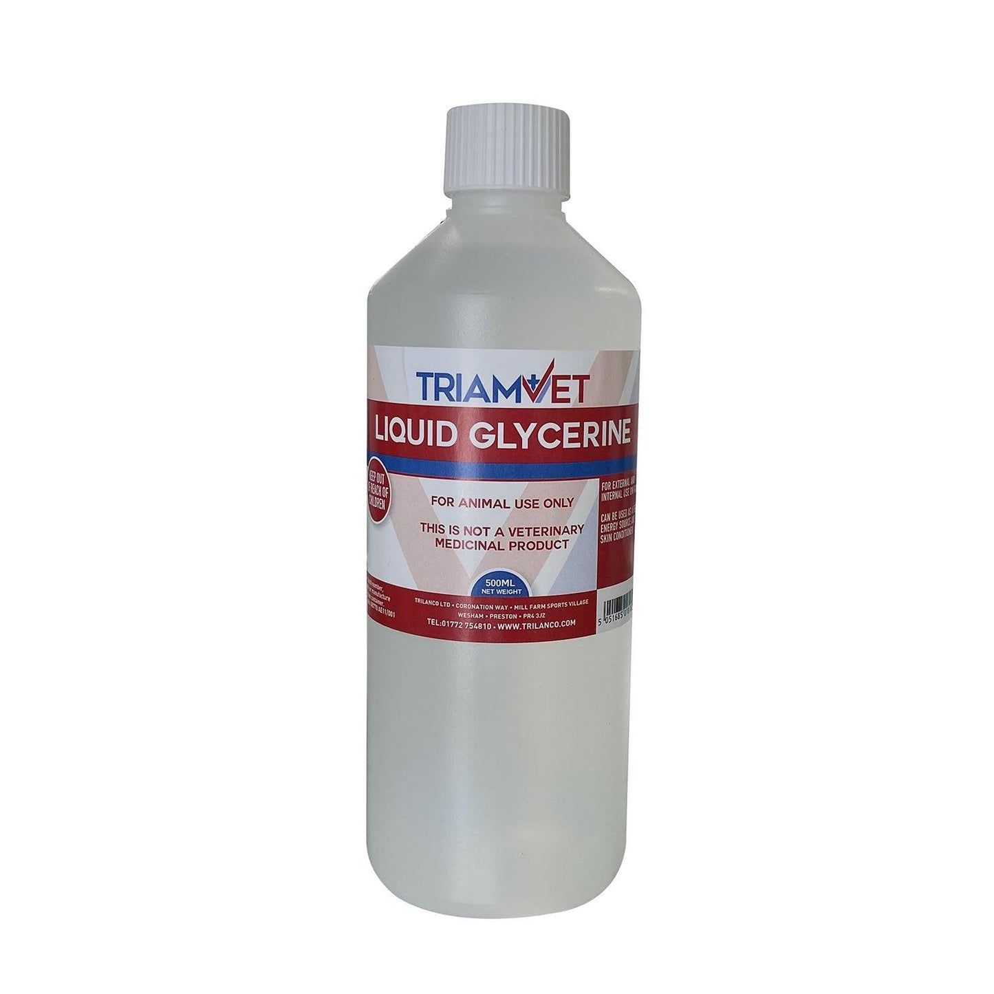 Triamvet Liquid Glycerine 500ml - Ormskirk Pets