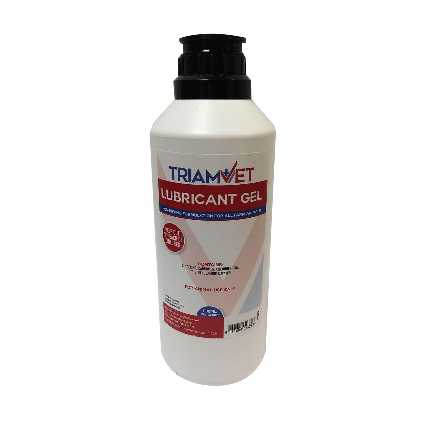 Triamvet Lubricant Gel 500ml - Ormskirk Pets