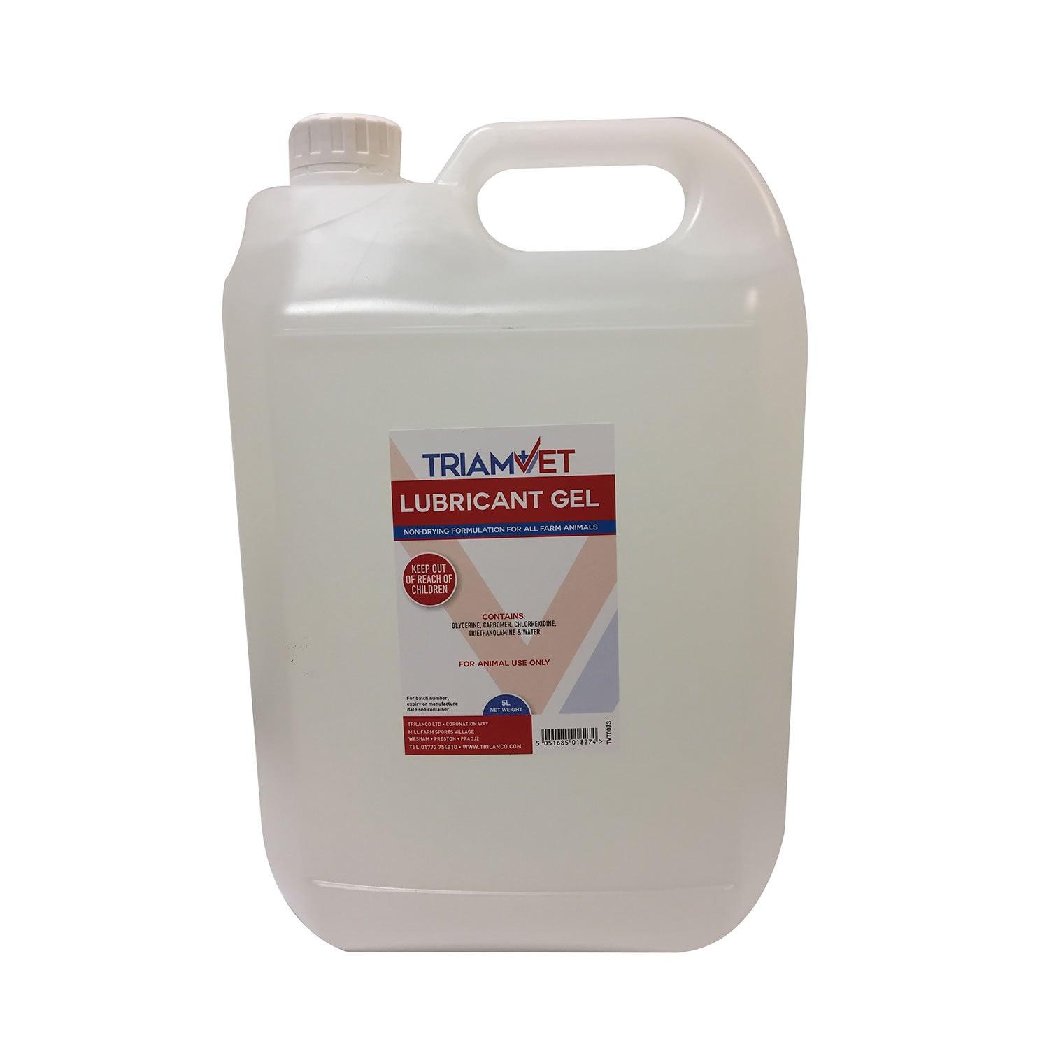 Triamvet Lubricant Gel 5ltr - Ormskirk Pets