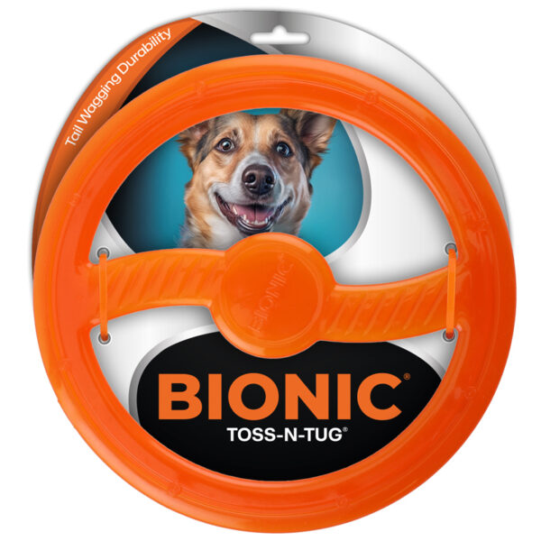 BIONIC TOSS-N-TUG RING 23CM