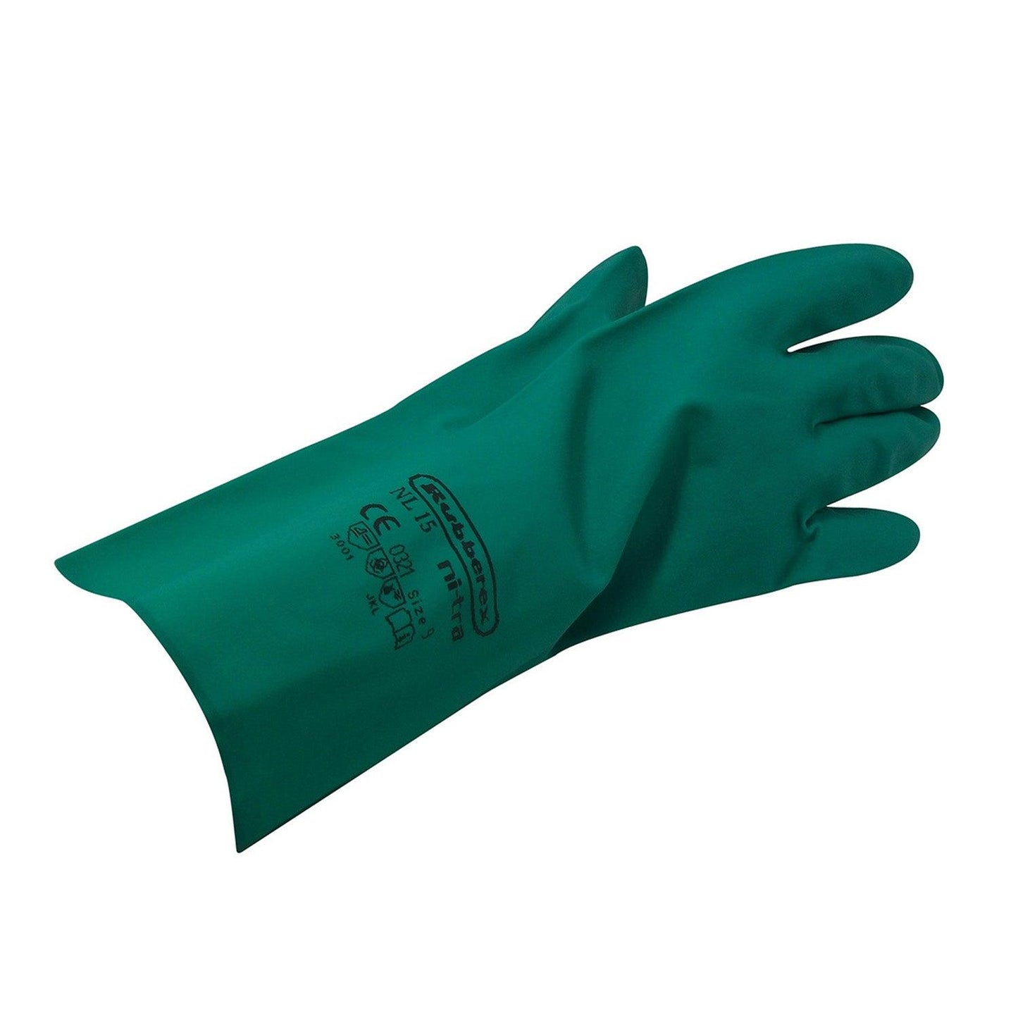 Gloves Nitrile Gauntlet Green - Ormskirk Pets