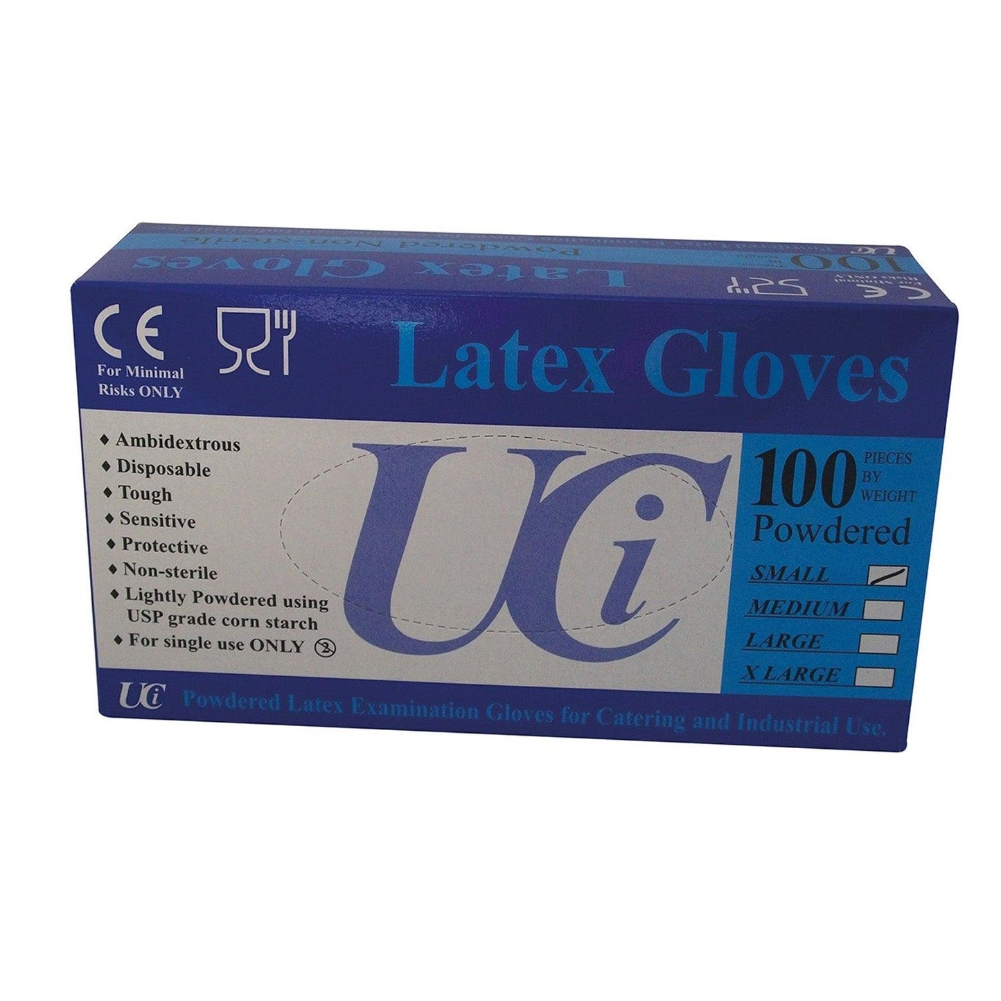 Gloves Latex Examination Small X 100 Pack - Ormskirk Pets