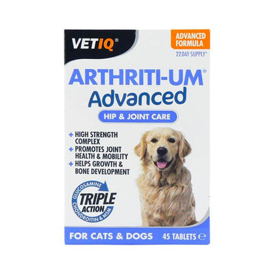 VETIQ Arthriti-UM Advanced Tablets 45tabs - Ormskirk Pets