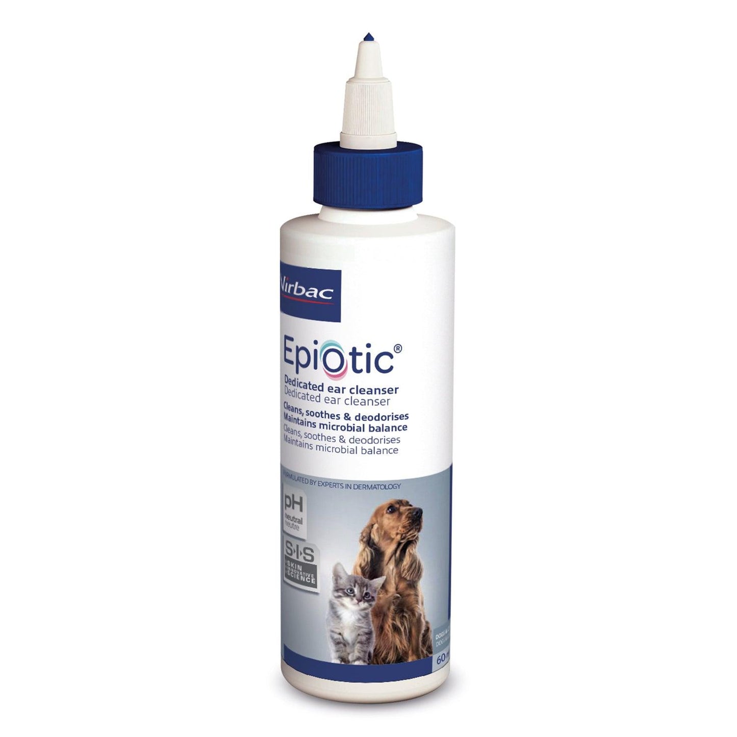 Virbac Epiotic Ear Cleaner 60Ml - Ormskirk Pets