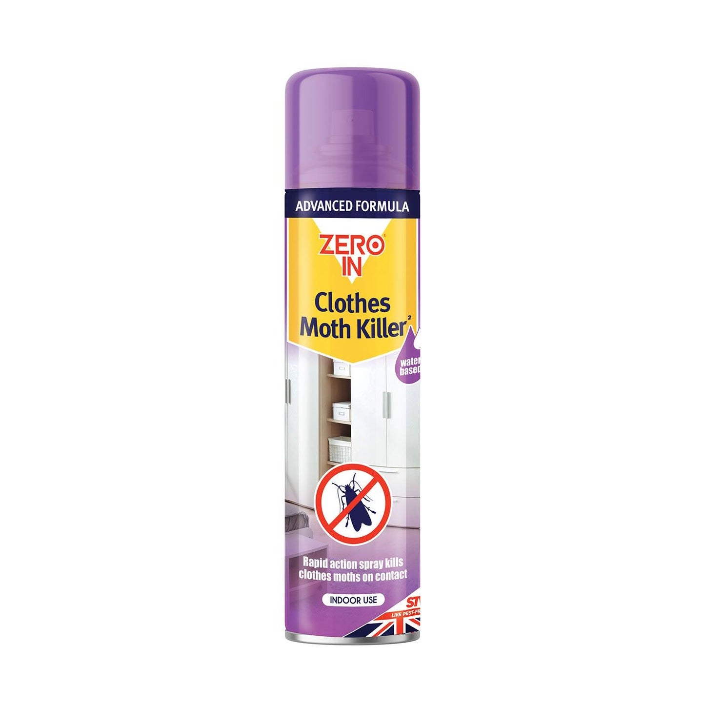 Zero In Clothes Moth Killer Spray 300ml - Ormskirk Pets