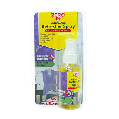 Zero In Cedarwood Refresher Spray 75ml - Ormskirk Pets