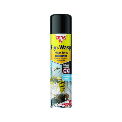 Zero In Fly & Wasp Killer Spray 300ml - Ormskirk Pets