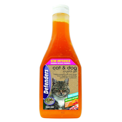 Defenders Cat & Dog Repellent Crystal Gel 450ml - Ormskirk Pets