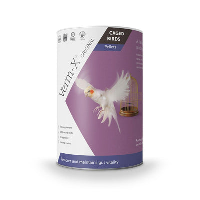 Verm-X Herbal Pellets For Caged Birds 100G - Ormskirk Pets