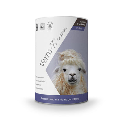 Verm-X Original Pellets For Alpacas & Llamas 750g Tube - Ormskirk Pets