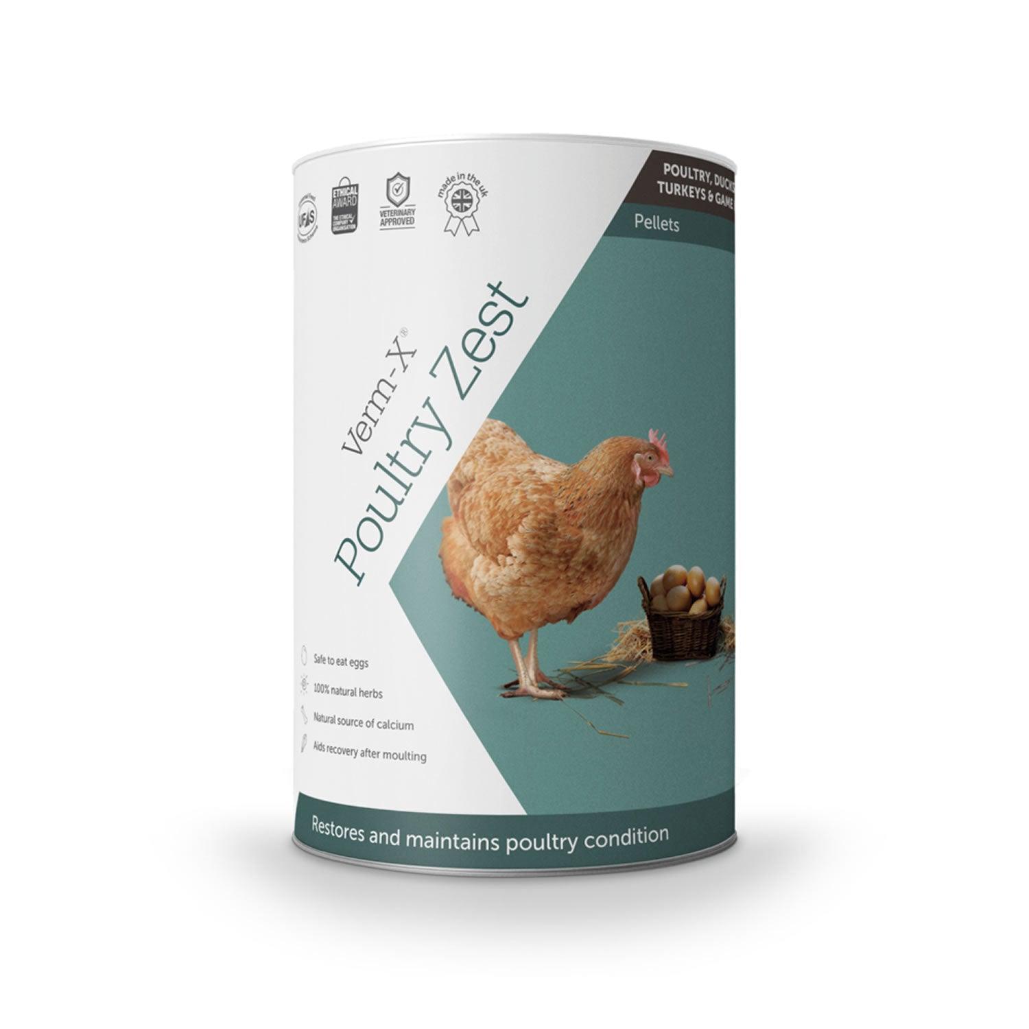 Verm-X Poultry Zest 500g - Ormskirk Pets