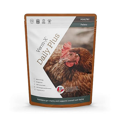 VERM-X DAILY PLUS FOR POULTRY,DUCKS & FOWL    1.5 KG