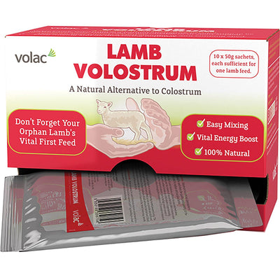 Volac Lamb Volostrum 10 X 50g Sachet - Ormskirk Pets