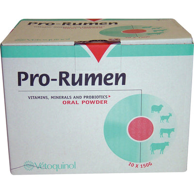 Vetoquinol Pro-Rumen 10 X 150g Sachet - Ormskirk Pets