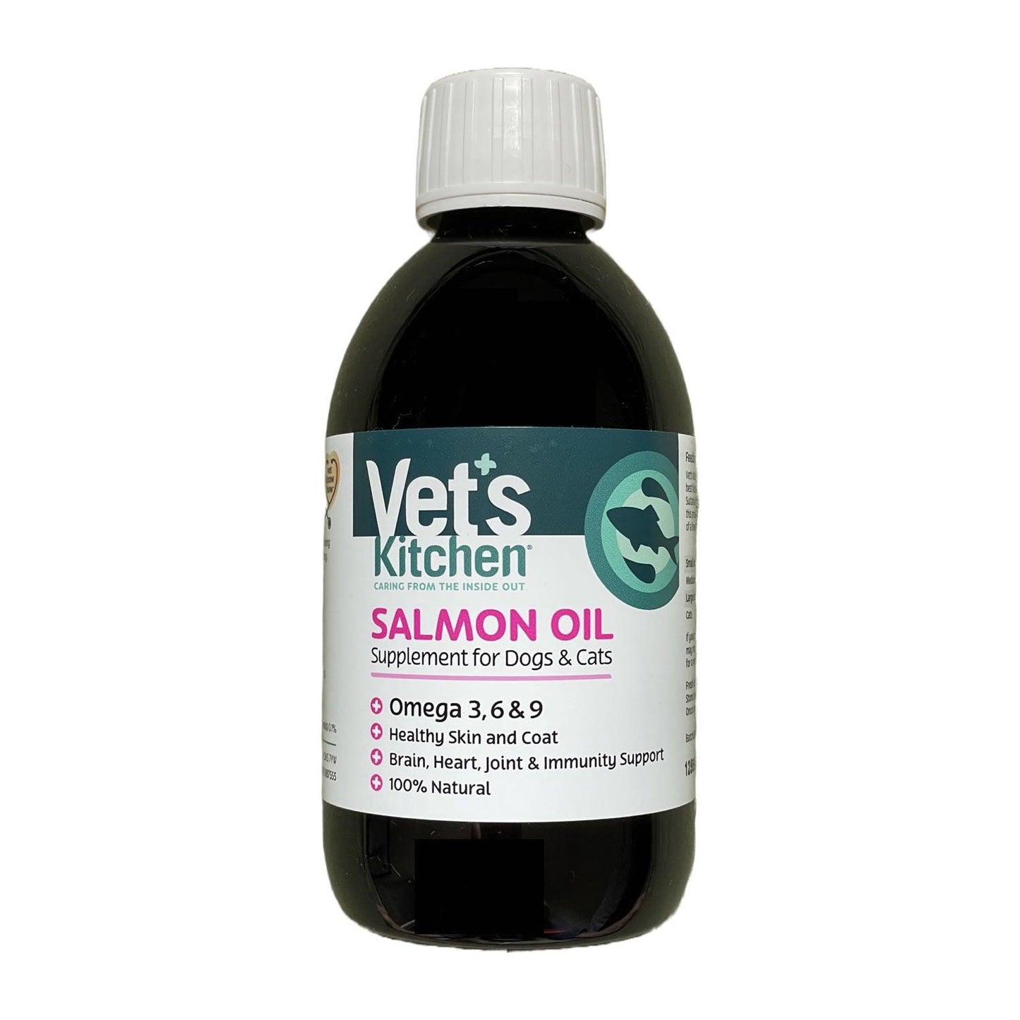 VET'S KITCHEN SALMON OIL FOR CATS & DOGS - 300 ML - Ormskirk Pets