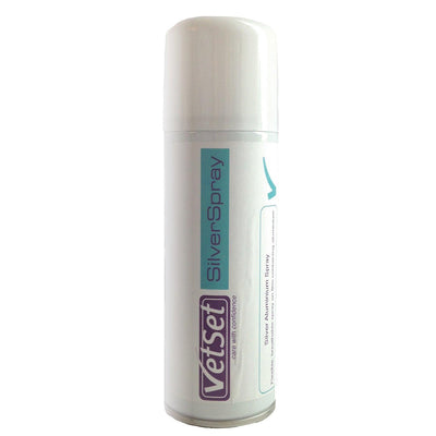 Vetset Aluminium Silver Spray 200ml - Ormskirk Pets