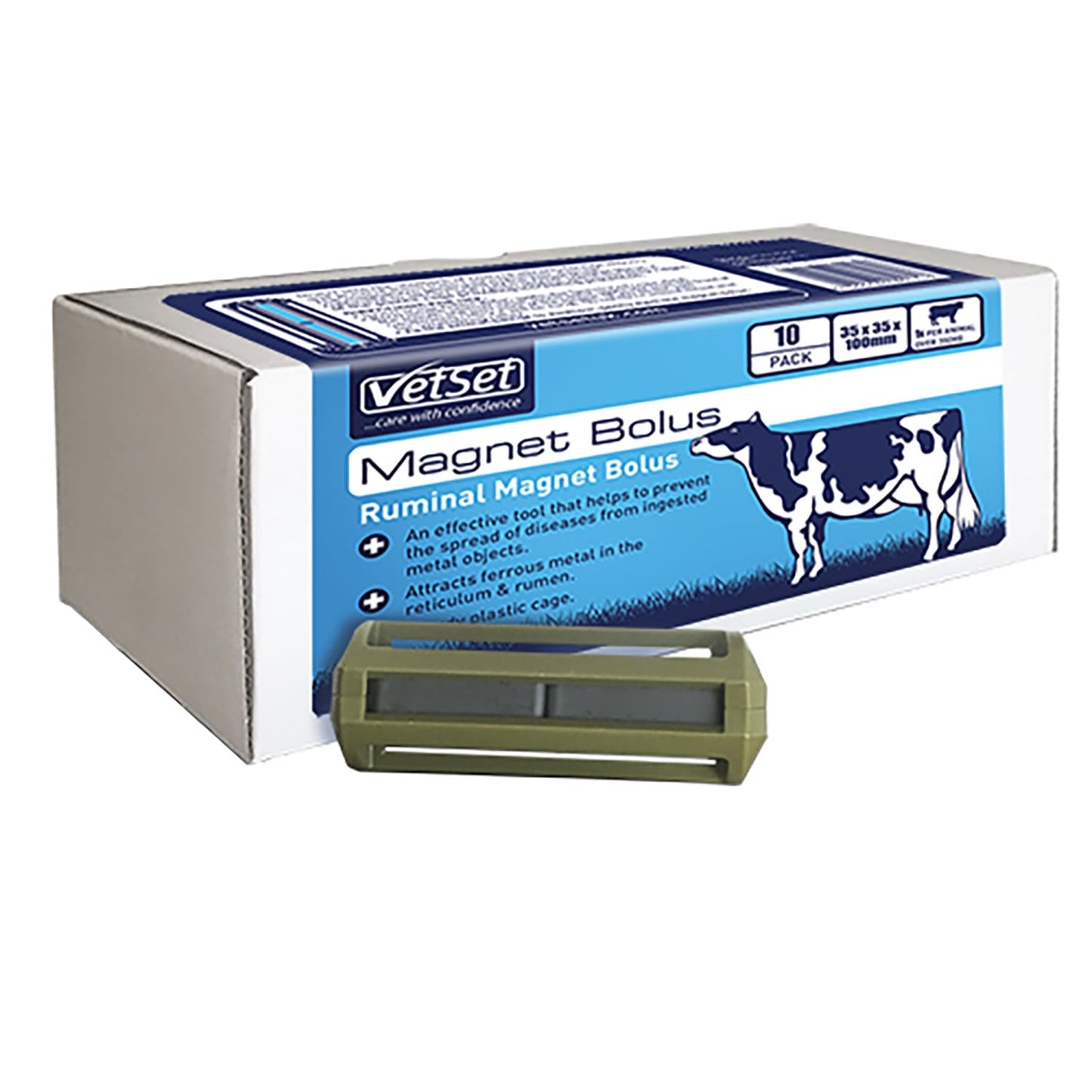 VETSET MAGNET BOLUS 10 BOLUS