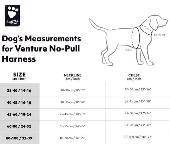 Hurtta Venture No-Pull Harness Buckthorn - Ormskirk Pets