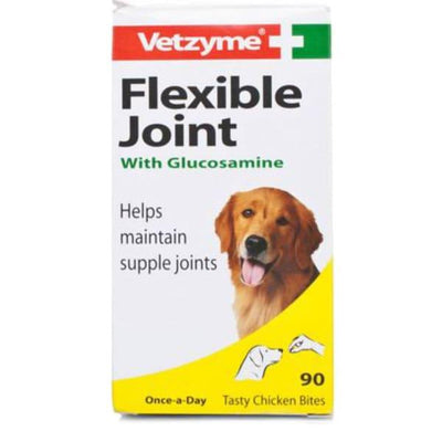 Vetzyme Flexible Joint With Glucosamine Tablets 90s - Ormskirk Pets