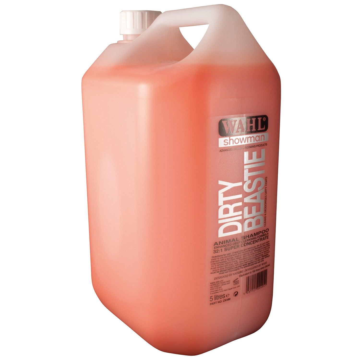 Wahl Dirty Beastie Shampoo 5ltr - Ormskirk Pets