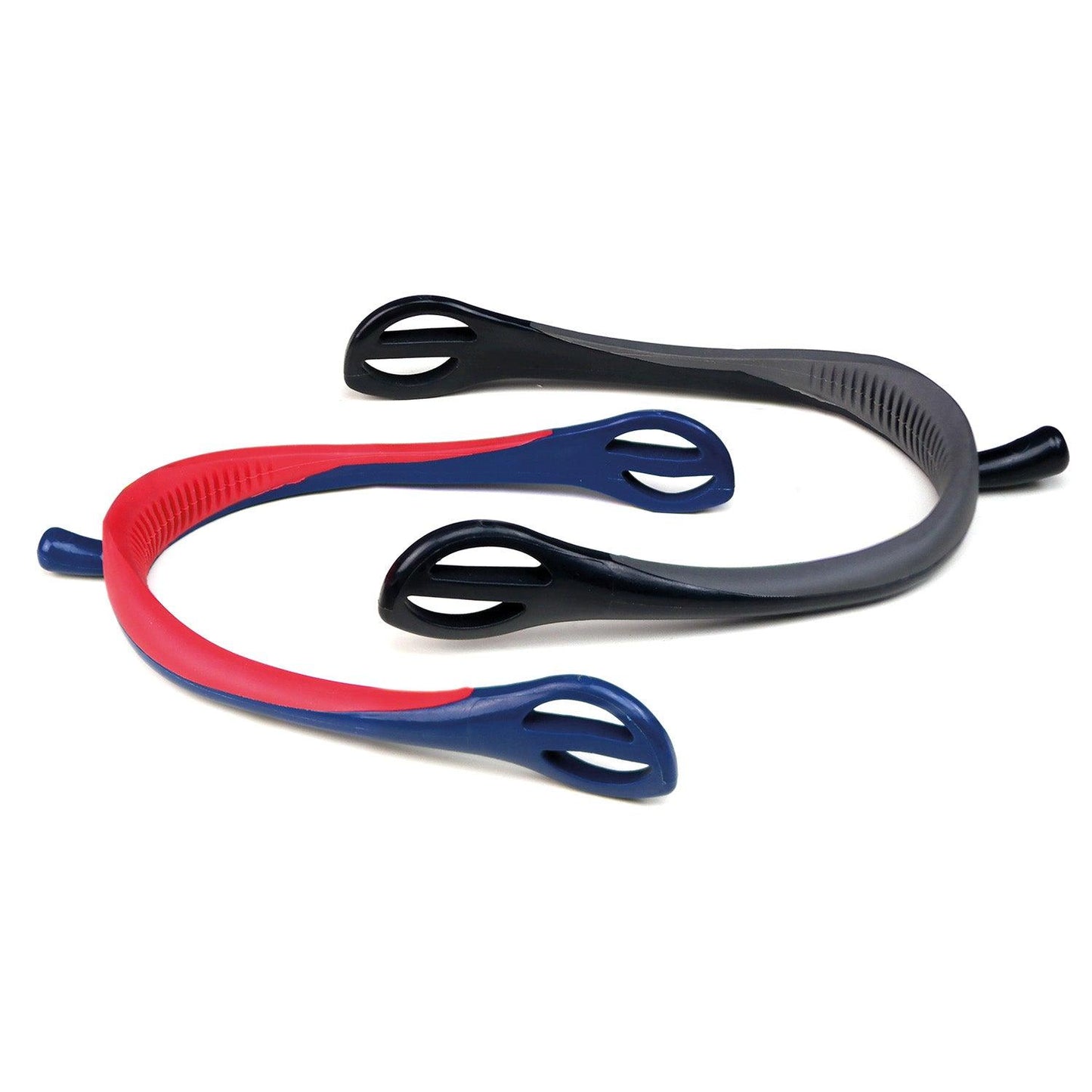 Whitaker Soft Touch Nylon Spurs Red/Navy - Ormskirk Pets