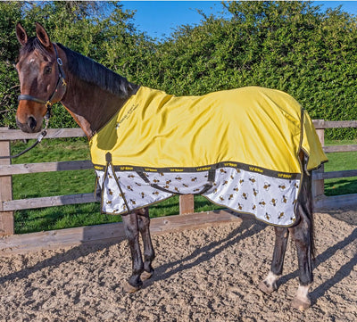 Whitaker Bee-Dry Airflow Turnout Rug 5' 6" Yellow