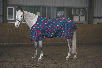 Whitaker Strawberry Turnout Rug 0Gm 5' 0" Navy