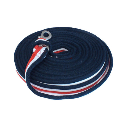 Whitaker Lunge Line Red/White/Blue - Ormskirk Pets