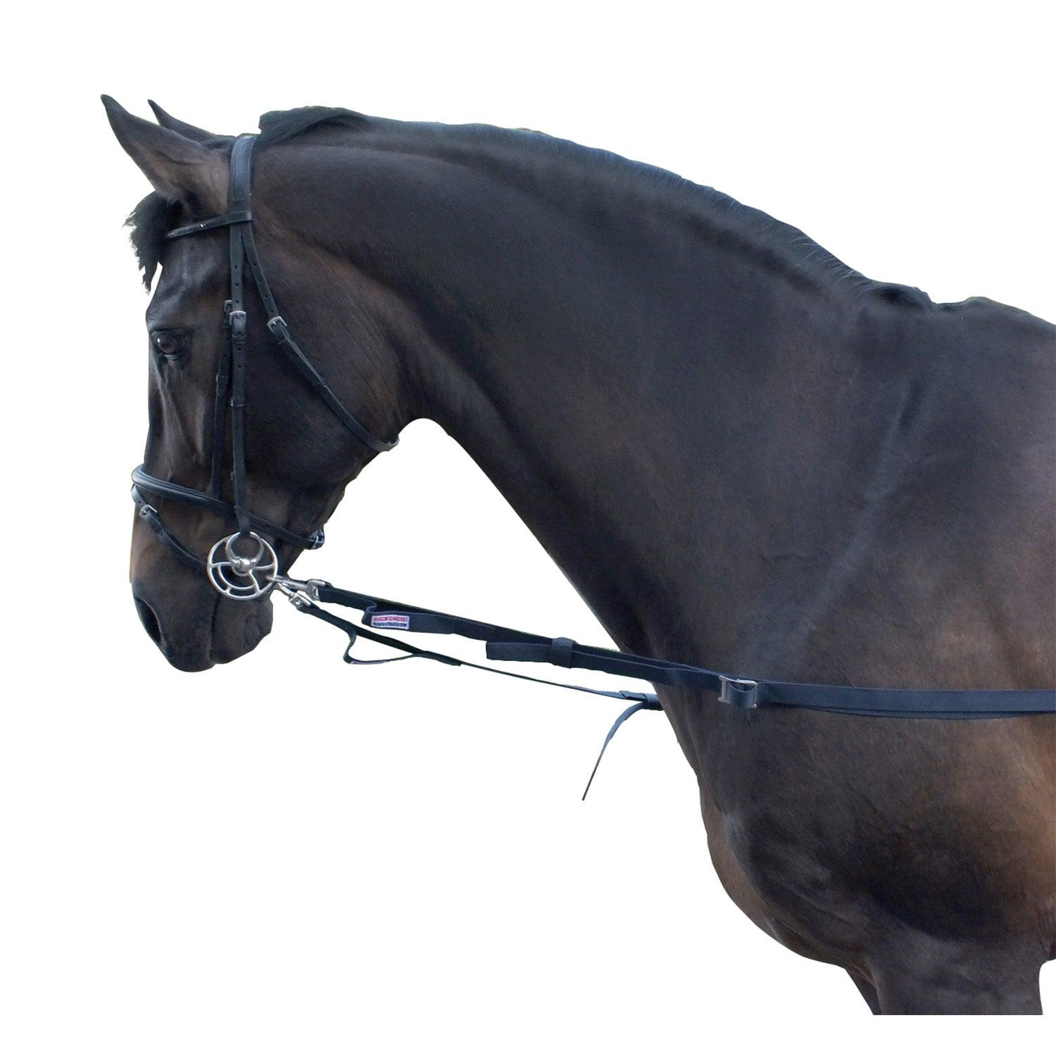 Whitaker Elasticated Side Reins Navy - Ormskirk Pets