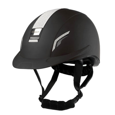 Whitaker Vx2 Sparkly Riding Helmet Black Small (50-54Cm)