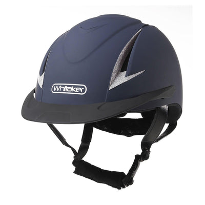 Whitaker Nrg Helmet Navy/Silver Medium (57 - 60 Cm) - Ormskirk Pets