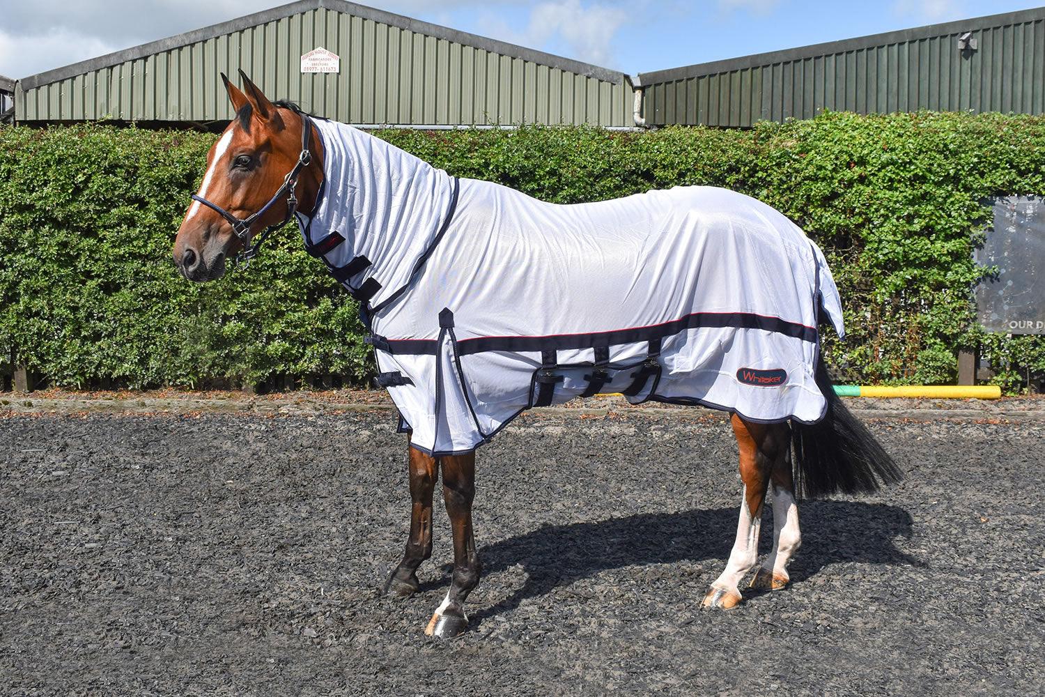 WHITAKER RASTRICK FLY RUG MESH WHITE - Ormskirk Pets