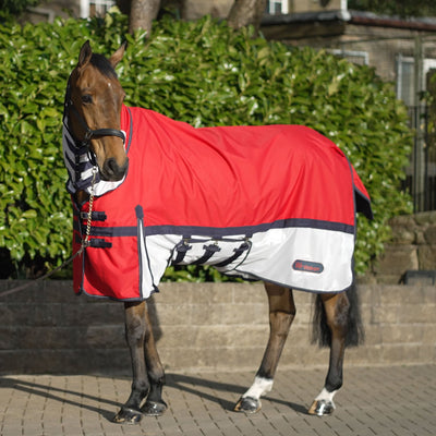 WHITAKER RASTRICK TURNOUT RUG AIRFLOW COMBO  RED