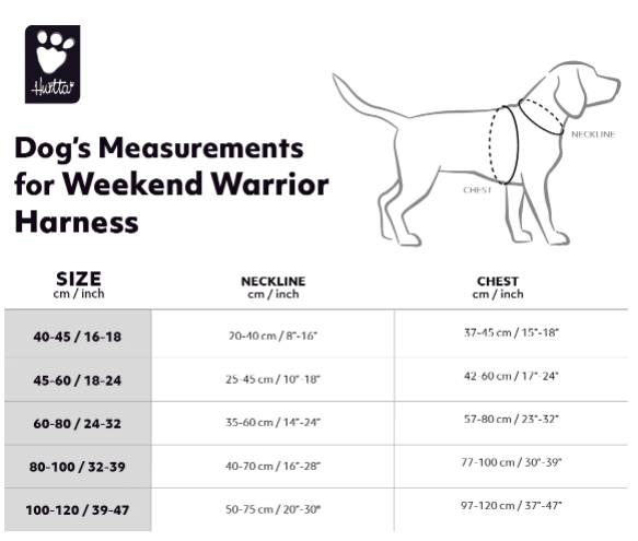 Hurtta Weekend Warrior ECO Harness Hedge - Ormskirk Pets