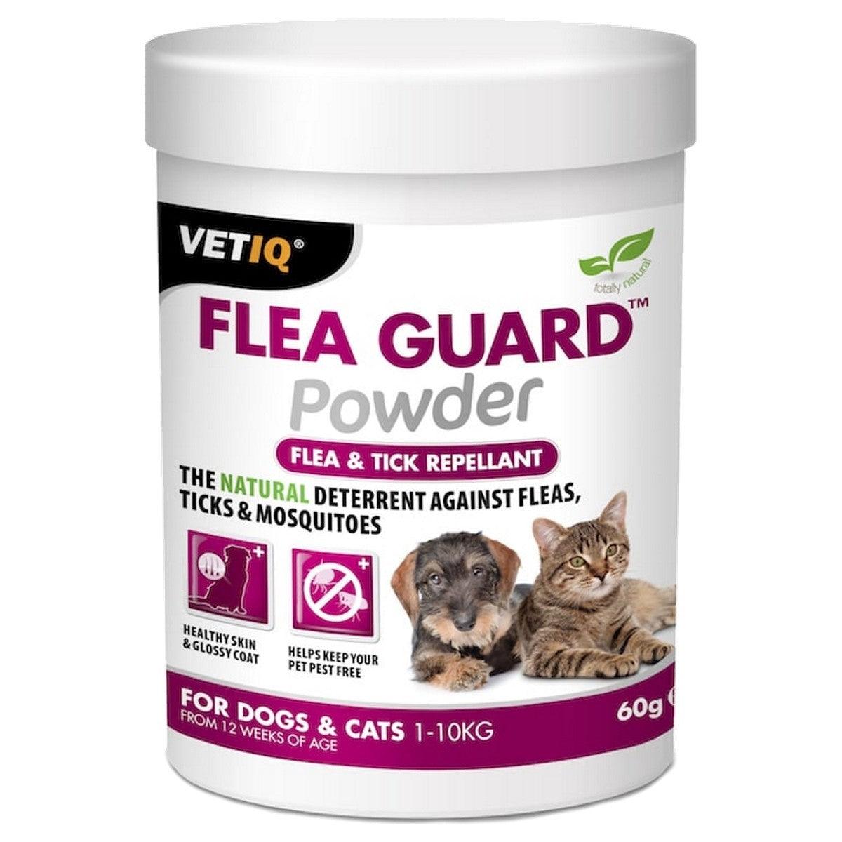 Vetiq Flea Guard Powder 60g - Ormskirk Pets