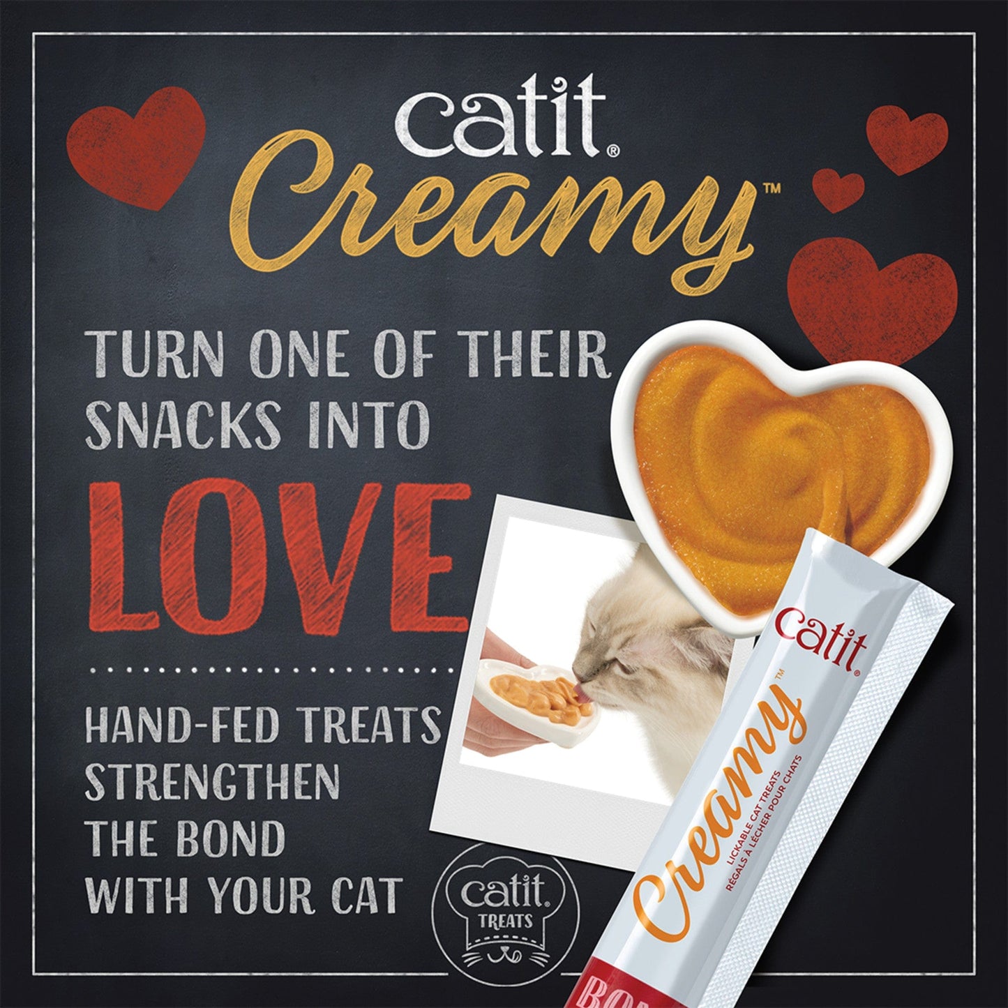 Catit Creamy Treats Tuna 4 pack, 10g