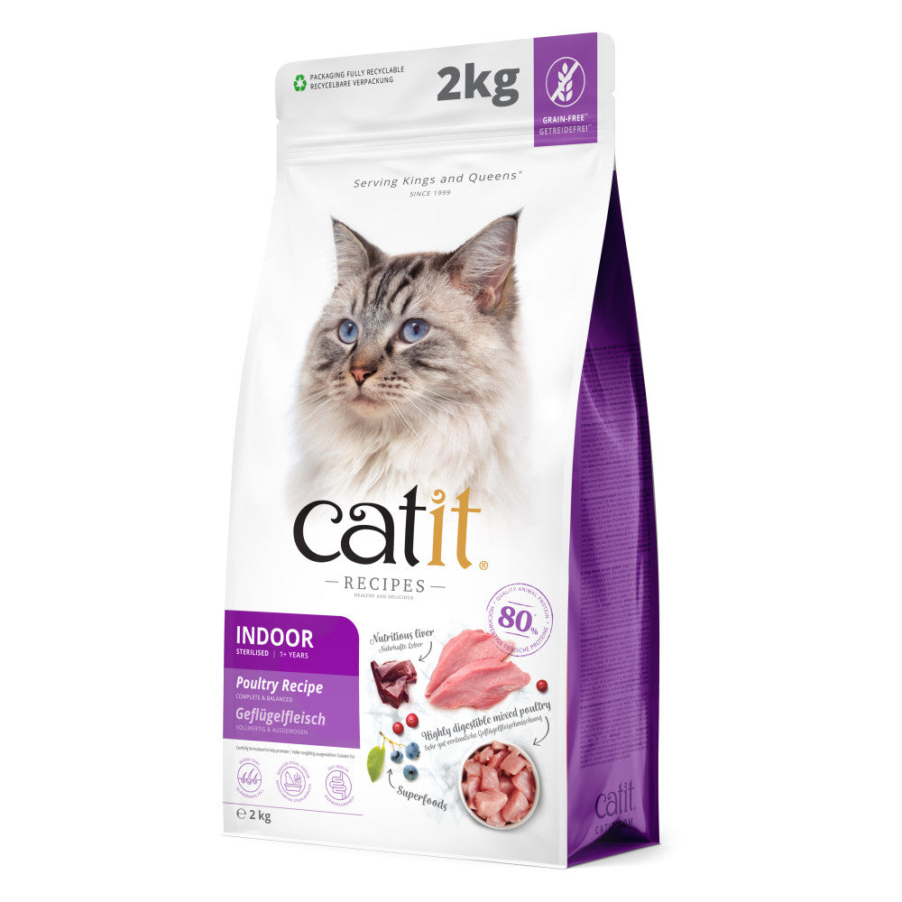 Catit Adult Indoor Cat Dry Poultry