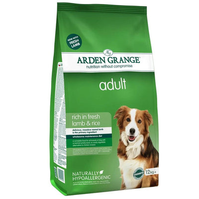 Arden Grange Dog Adult Lamb & Rice 12kg - Ormskirk Pets