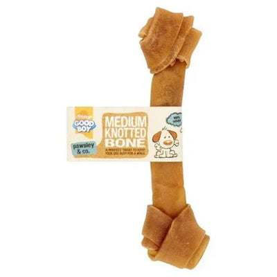 Good Boy Medium Knotted Bone  200mm (8”)